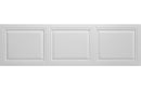 Lara 1700mm Front Panel - White