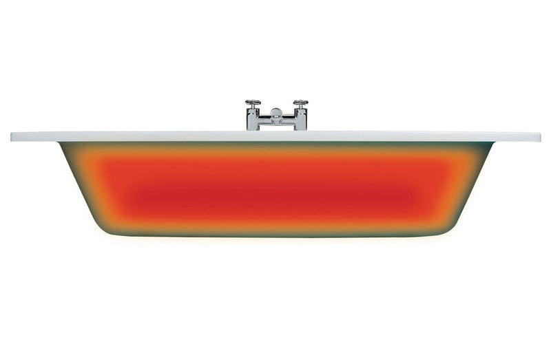 Medford L Shape Supercast 1700x850x560mm 0TH Shower Bath Pack - Right Hand