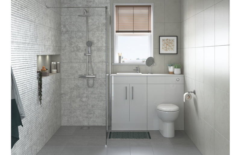 Galactic Close Coupled Open Back WC and Soft Close Seat