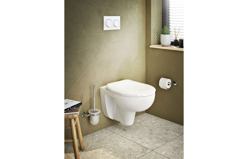 VitrA Minimax S Reserve Toilet Roll Holder - Chrome