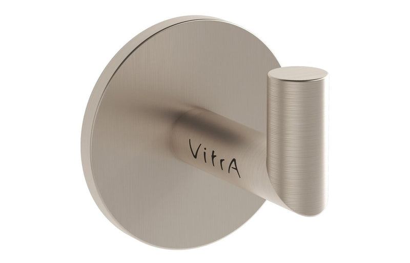 VitrA Origin Bathrobe Hook - Brushed Nickel