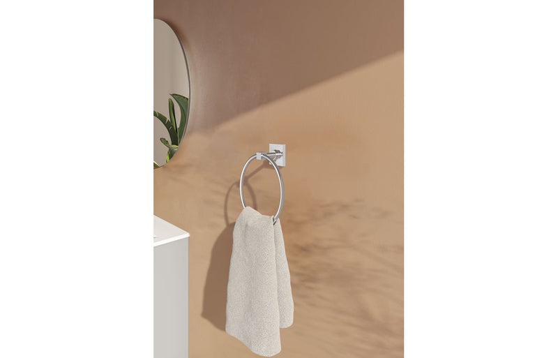VitrA Root Round Towel Loop - Chrome