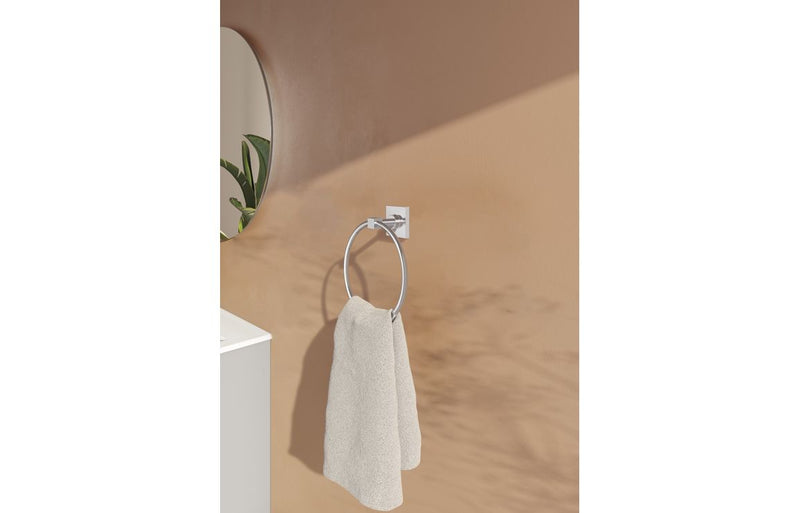 VitrA Root Round Towel Loop - Chrome