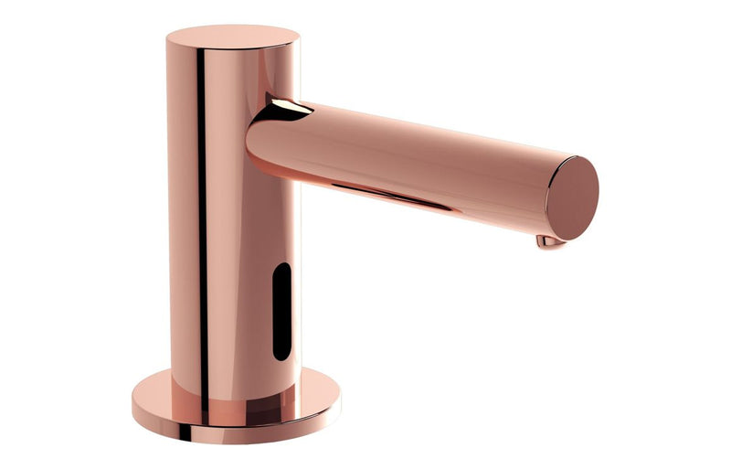 VitrA Origin Touch Free Short Soap Dispenser (Mains) - Soft Copper