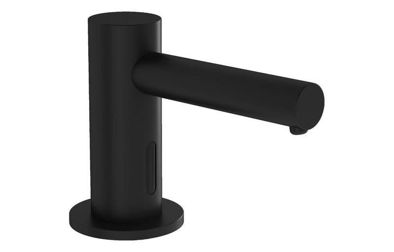 VitrA Origin Touch Free Short Soap Dispenser (Battery) - Matt Black