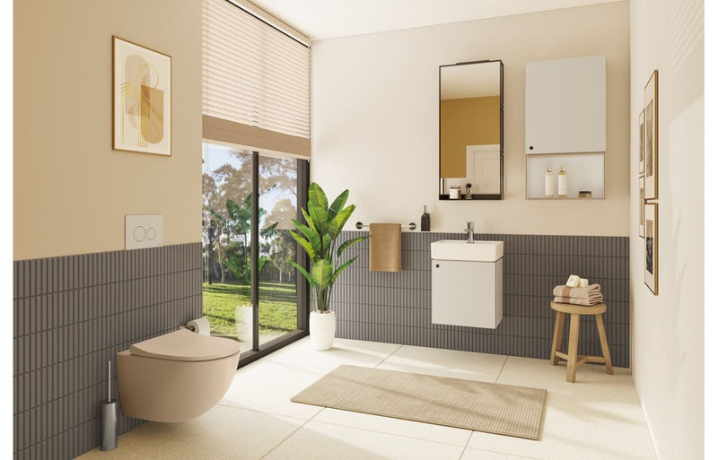 VitrA Origin 45cm Single Towel Rail - Chrome