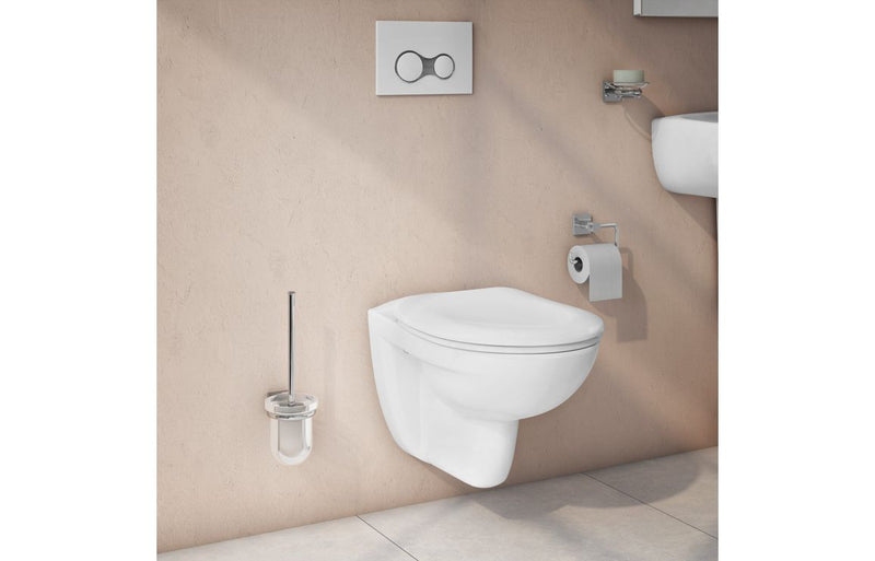 VitrA Q-Line WC Brush Holder - Chrome
