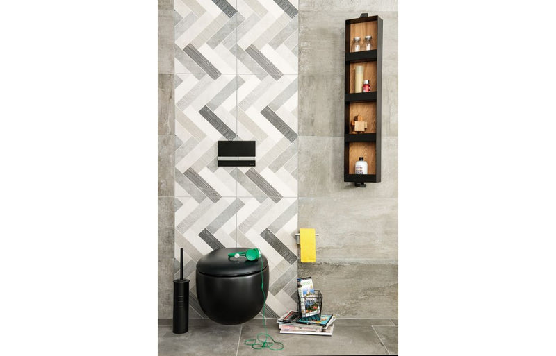 VitrA Origin Free Standing WC Brush Holder - Matt Black