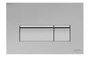 VitrA Loop Square Flush Plate - Chrome