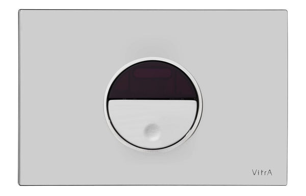 VitrA Pro Photocelled Flush Plate - Shiny Chrome