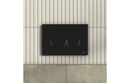 VitrA Origin ABS Flush Plate - Gloss Black