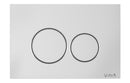 VitrA Origin ABS Flush Plate - Chrome