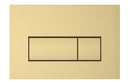 VitrA Loop Square Flush Plate - Gloss Gold
