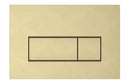 VitrA Loop Square Flush Plate - Brushed Gold