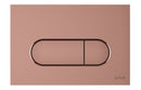 VitrA Loop Round Flush Plate - Soft Copper