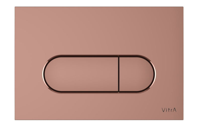 VitrA Loop Round Flush Plate - Soft Copper