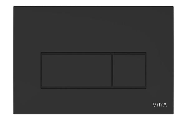 VitrA Loop Square Flush Plate - Matt Black
