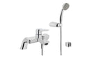 VitrA Solid S Bath/Shower Mixer with Hand Shower - Chrome