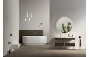 VitrA Root Square Built-In Hand Shower Outlet - Chrome
