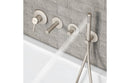 VitrA Origin Integrated 1-Way Diverter - Brushed Nickel