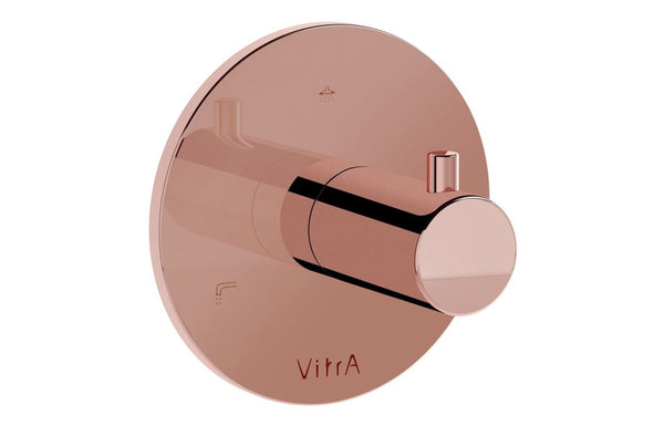 VitrA Origin Integrated 3-Way Diverter - Soft Copper