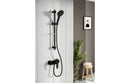 VitrA Root Round Wall Mounted Shower Mixer - Matt Black