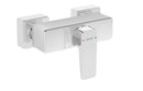 VitrA Root Square Wall Mounted Shower Mixer Valve - Chrome