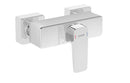 VitrA Root Square Wall Mounted Shower Mixer Valve - Chrome