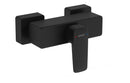 VitrA Root Square Wall Mounted Shower Mixer Valve - Matt Black