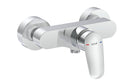 VitrA Flow Round Wall Mounted Shower Mixer - Chrome