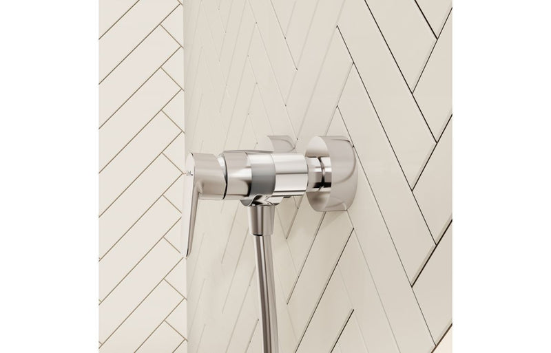 VitrA Flow Soft Wall Mounted Shower Mixer - Chrome