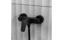 VitrA Flow Soft Wall Mounted Shower Mixer - Matt Black