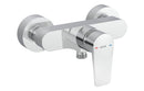 VitrA Flow Square Wall Mounted Shower Mixer - Chrome