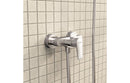 VitrA Flow Square Wall Mounted Shower Mixer - Chrome