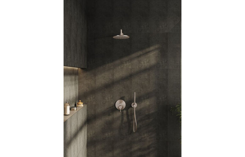 VitrA Origin 250mm Showerhead - Brushed Nickel