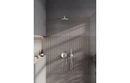 VitrA Origin 250mm Showerhead - Brushed Nickel
