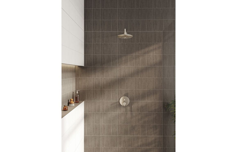 VitrA Origin Wall Mounted Connection Pipe (Long) - Brushed Nickel