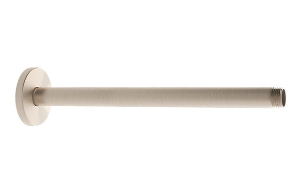 VitrA Origin Classic Ceiling Mounted Connection Pipe (Long) - Brushed Nickel