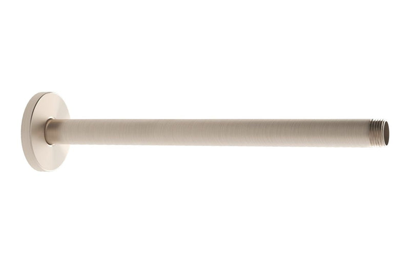 VitrA Origin Classic Ceiling Mounted Connection Pipe (Long) - Brushed Nickel