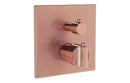 VitrA Suit Integrated Thermostatic Bath/Shower Mixer - Soft Copper