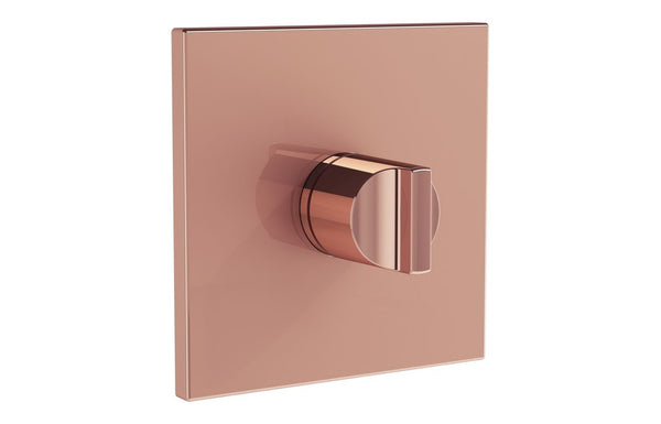 VitrA Suit Wall Mounted 3-Way Diverter - Soft Copper
