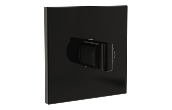VitrA Suit Wall Mounted 3-Way Diverter - Gloss Black