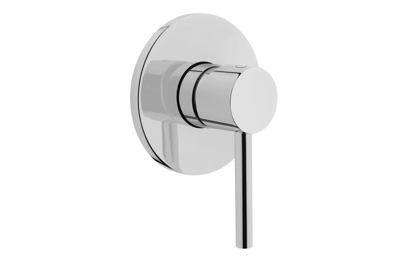 VitrA AquaCare Round Built-in Stop Mixer Valve - Chrome