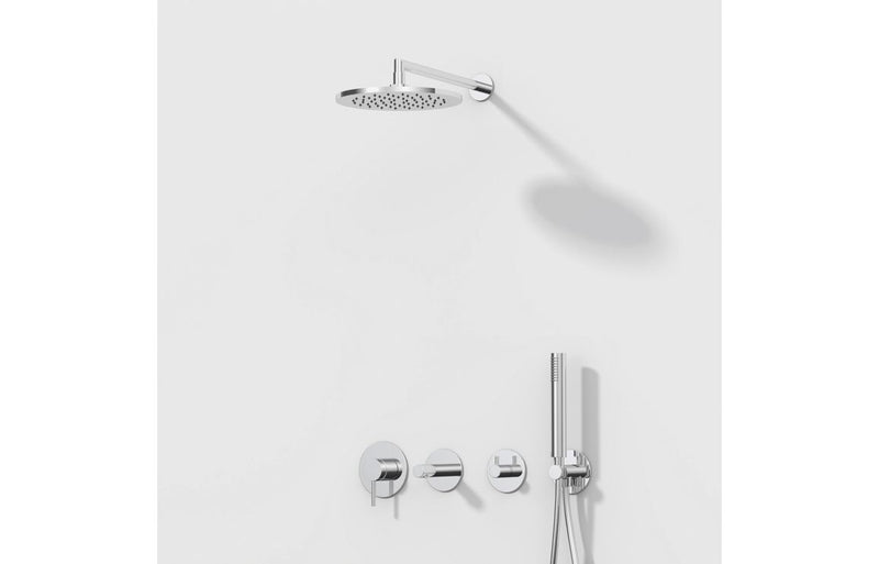 VitrA Origin Classic Wall Mounted 90° Connection Pipe - Chrome