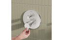VitrA Root Round Integrated Thermostatic Bath/Shower Mixer Valve - Chrome