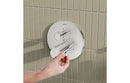 VitrA Root Round Integrated Thermostatic Bath/Shower Mixer Valve - Chrome
