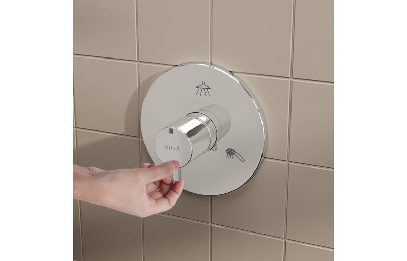 VitrA Origin 3-Way Diverter - Chrome