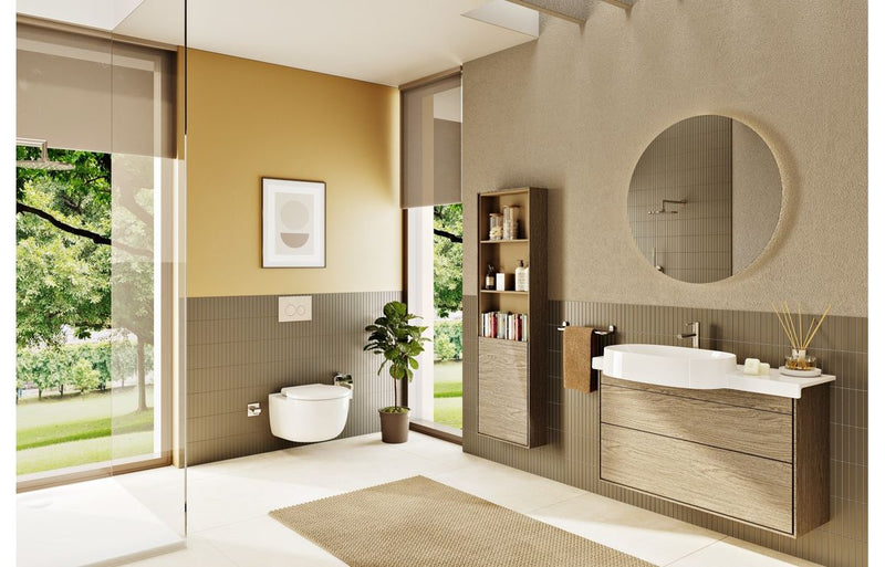 VitrA Leaf 90mm x 90mm Waste Set - Chrome