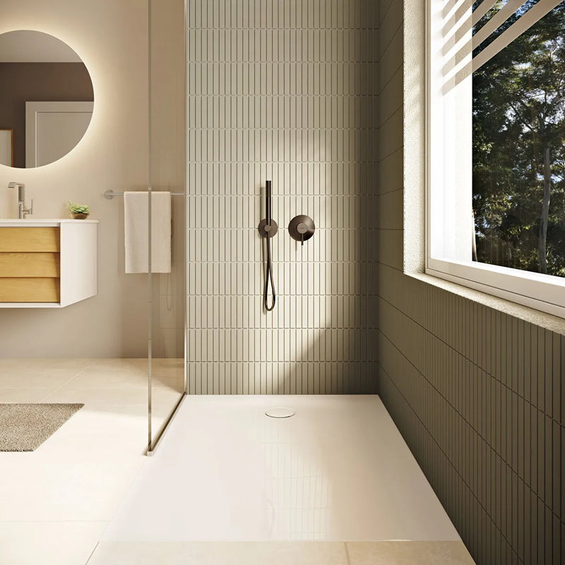 VitrA Leaf 90mm x 90mm Waste Set - Matt White