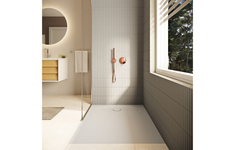 VitrA Leaf 1200mm x 900mm Rectangular Tray - Matt Gray